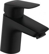 Змішувач для раковини Hansgrohe Logis одноважільний матовий чорний 71071670