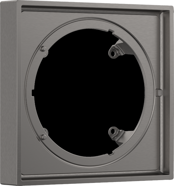 Удлинительная розетка Hansgrohe ShowerSelect Comfort E 22 мм шлифованный черный хром 13617340