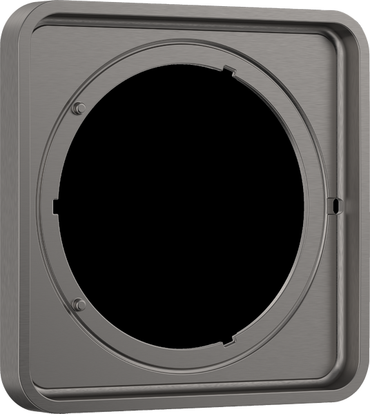 Подовжувальна розетка Hansgrohe ShowerSelect Comfort Q 5 мм чорний шліфований хром 13613340