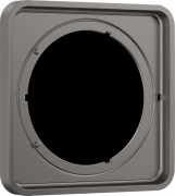 Удлинительная розетка Hansgrohe ShowerSelect Comfort Q 5 мм шлифованный черный хром 13613340