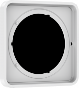 Удлинительная розетка Hansgrohe ShowerSelect Comfort Q 5 мм матовый белый 13613700