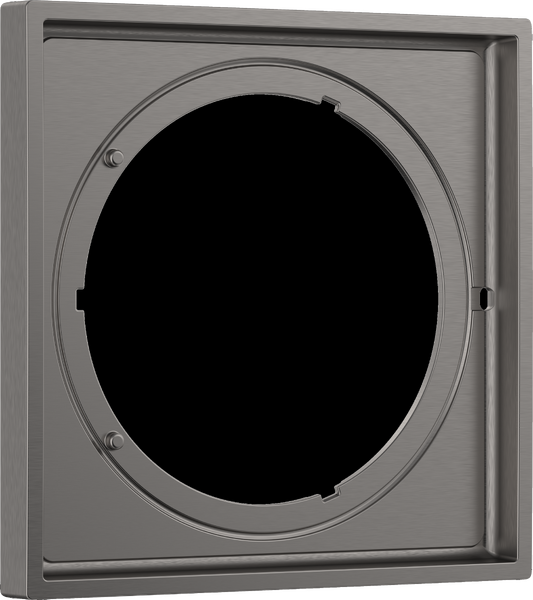 Удлинительная розетка Hansgrohe ShowerSelect Comfort E 5 мм шлифованный черный хром 13612340