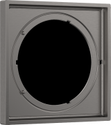 Удлинительная розетка Hansgrohe ShowerSelect Comfort E 5 мм шлифованный черный хром 13612340