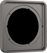 Подовжувальна розетка Hansgrohe ShowerSelect Comfort Q 5 мм чорний шліфований хром 13613340