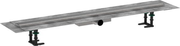 Желоб водосточный Hansgrohe RainDrain Compact для плоской установки 1000 мм матовая нержавеющая сталь 56170800