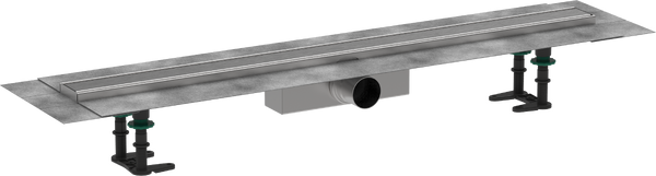 Желоб водосточный Hansgrohe RainDrain Compact для стандартной установки 900 мм матовая нержавеющая сталь 56180800