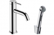 Смеситель для раковины Hansgrohe Tecturis S с гигиеническим душем хром 73211000