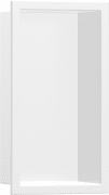 Настенная ниша со встроенной рамой Hansgrohe XtraStoris Original 30х15х7 см матовый белый 56092700