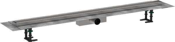 Жолоб водостічний Hansgrohe RainDrain Compact для стандартного монтажу 1200 мм під плитку нержавіюча сталь 56185000