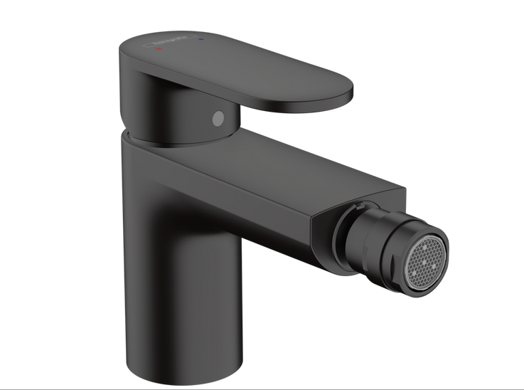 Змішувач для біде Hansgrohe Vernis Blend одноважільний з донним клапаном матовий чорний 71218670