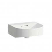 Раковина для ванной Laufen Sonar 41х42 см без отверстий шлифованная керамика белый с покрытием LCC H8163414001091