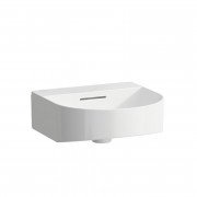 Раковина для ванної Laufen Sonar 41х42 см без отворів шліфована кераміка білий H8163410001091