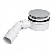 Сифон для поддона Kolpa San FI90 без крышки Н 65 мм белый 563180