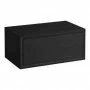 Шафка для ванної підвісної Laufen The New Classic 80 см ДСП/шпон чорний дуб H4060150856281