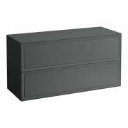 Шафка для ванної підвісної Laufen The New Classic 120 см МДФ/ДСП сірий H4060260856271