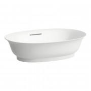 Раковина для ванной Laufen The New Classic 55х38 см с переливом керамика белый с покрытием LCC H8128534001091