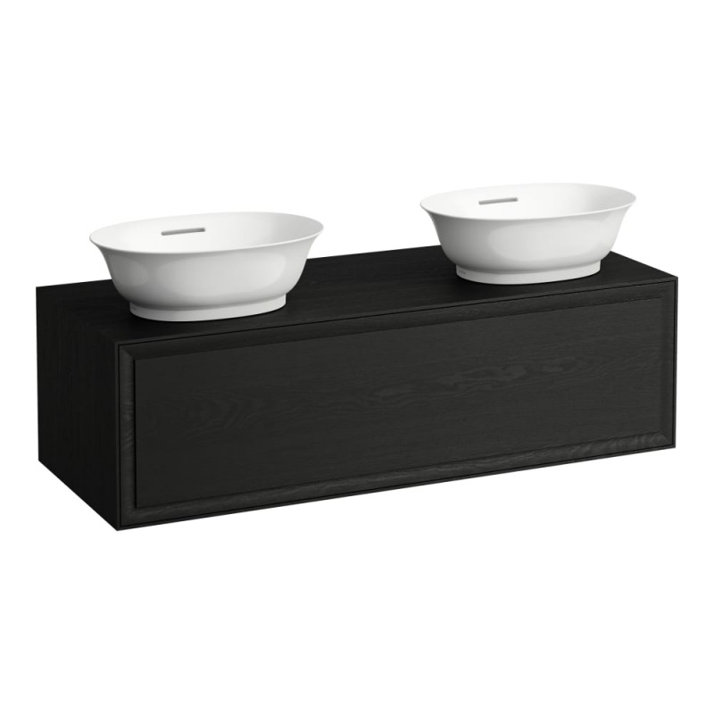 Тумба под раковину Laufen The New Classic 120 см ДСП/шпон черненый дуб H4060800856281
