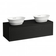 Тумба под раковину Laufen The New Classic 120 см ДСП/шпон черненый дуб H4060800856281