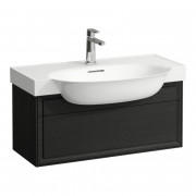 Тумба під раковину Laufen The New Classic 80 см ДСП/шпон чорний дуб H4060410856281