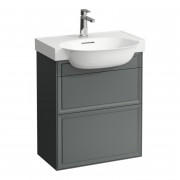 Тумба под раковину Laufen The New Classic 60 см МДФ/ДСП серый H4060320856271