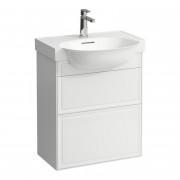 Тумба під раковину Laufen The New Classic 60 см МДФ/ДСП білий глянсовий H4060320856311