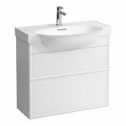 Тумба під раковину Laufen New Classic 80 см МДФ/ДСП білий матовий H4060420851701