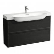 Тумба під раковину Laufen The New Classic 120 см ДСП/шпон чорний дуб H4060520856281