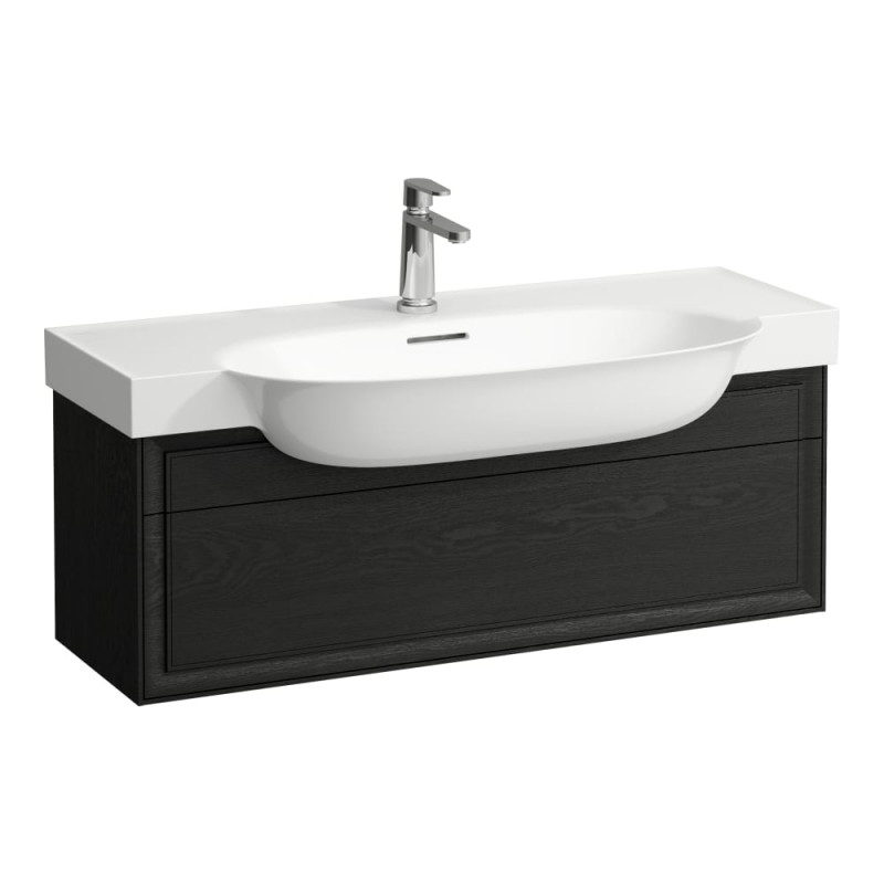 Тумба під раковину Laufen The New Classic 100 см ДСП/шпон чорний дуб H4060910856281