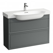 Тумба під раковину Laufen The New Classic 100 см МДФ/ДСП сірий H4060920856271
