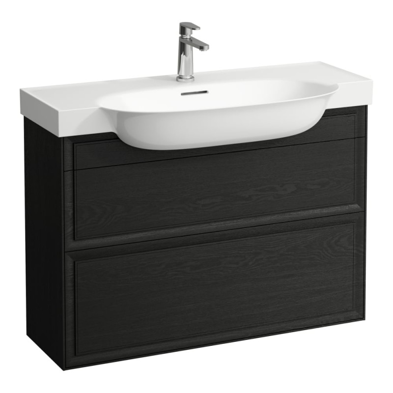 Тумба под раковину Laufen The New Classic 100 см ДСП/шпон черненый дуб H4060920856281