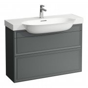 Тумба під раковину Laufen The New Classic 100 см МДФ/ДСП сірий H4060920856271