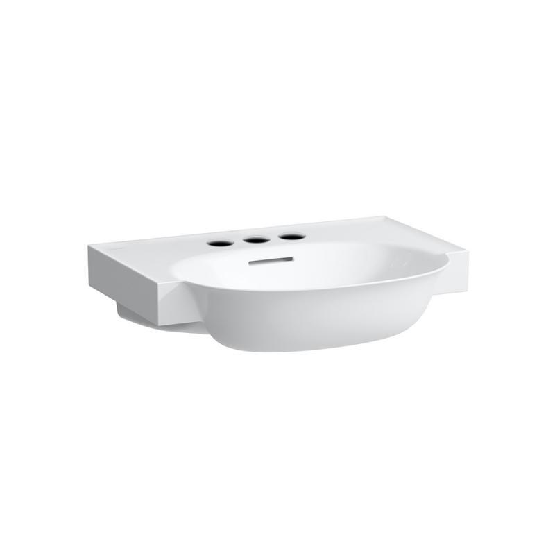 Раковина для ванної Laufen The New Classic 60х48 см із 3 отворами кераміка білий матовий H8138537571081