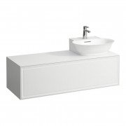 Тумба під раковину Laufen The New Classic 120 см виріз праворуч МДФ/ДСП білий матовий H4060860851701