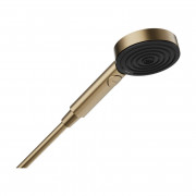 Душевая лейка Hansgrohe Pulsify S 105 3 режима шлифованная бронза 24110140