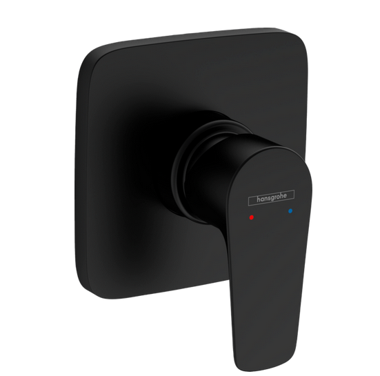 Смеситель скрытого монтажа Hansgrohe Talis E 1 потребитель матовый черный 71764670
