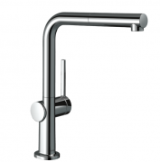Змішувач для кухні Hansgrohe Talis M54 одноважільний з висувною лійкою хром 72860000