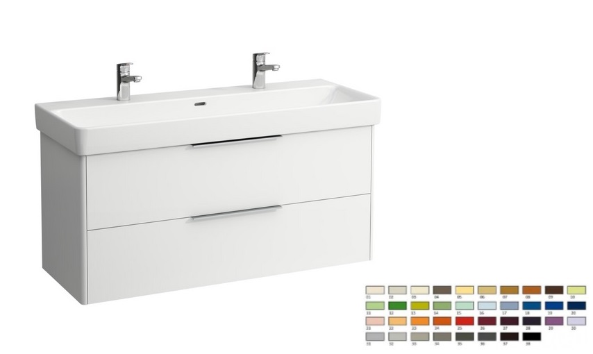 Тумба под раковину Laufen Base 115,9х43,8 см МДФ цвет на выбор H4024921109991