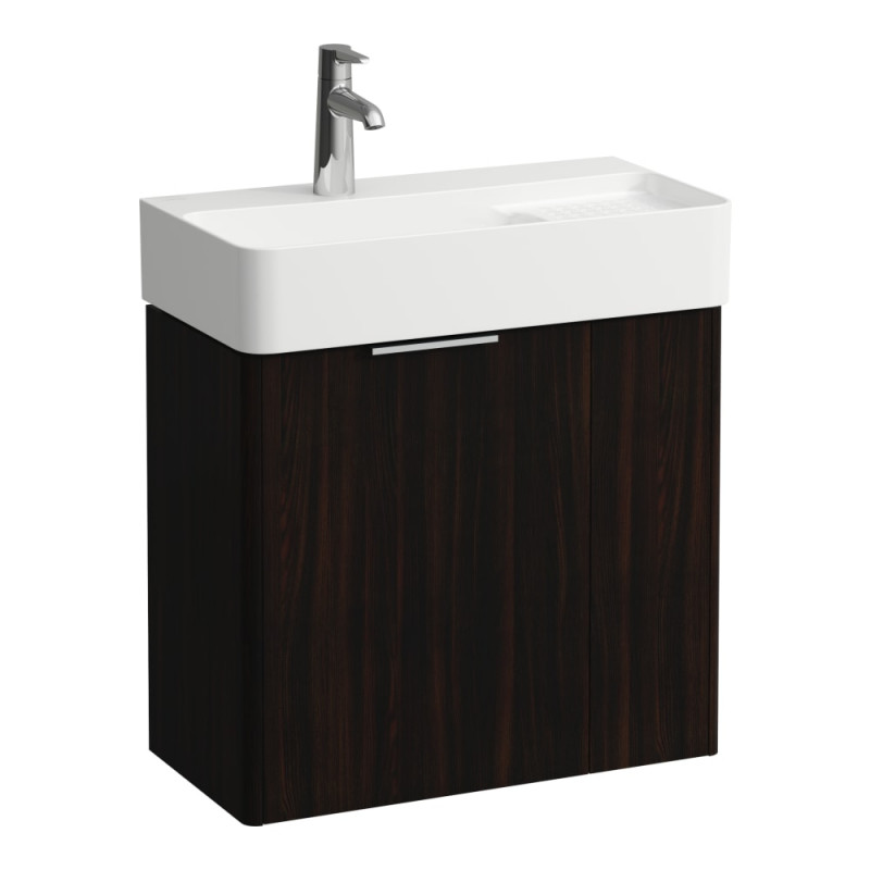 Тумба под раковину Laufen Base 58,4х28,9 см ДСП темно-коричневый вяз H4025521102631