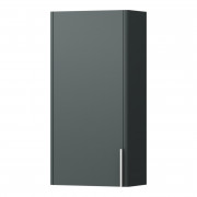 Шафка для ванної підвісної Laufen Base 35х18,5 см петлі зліва МДФ сірий H4026011102661