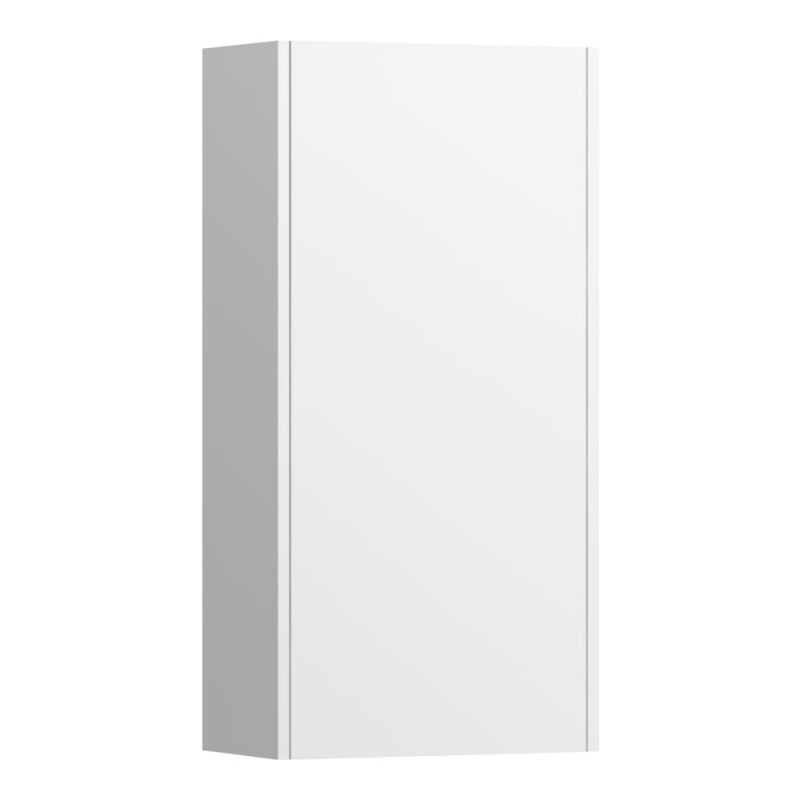 Шафка для ванної підвісної Laufen Base 35х18,5 см петлі зліва МДФ білий матовий H4026111102601