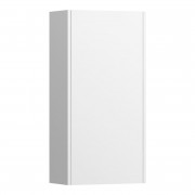 Шафка для ванної підвісної Laufen Base 35х18,5 см петлі праворуч МДФ білий матовий H4026121102601