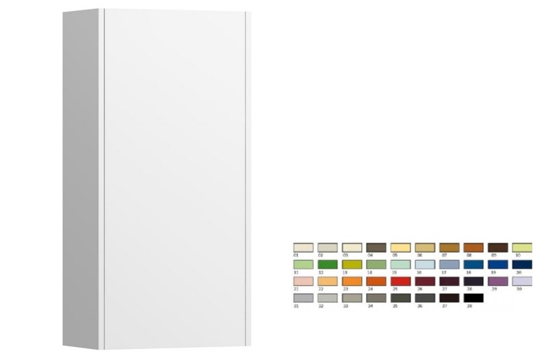 Шкафчик для ванной подвесной Laufen Base 35х18,5 см петли справа МДФ цвет на выбор H4026121109991