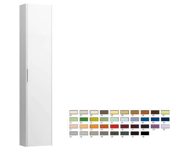 Пенал для ванной Laufen Base 35х18,5х165 см петли справа МДФ цвет на выбор H4026421109991