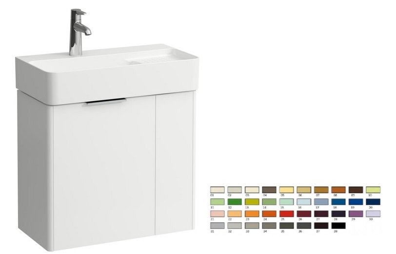 Тумба під раковину Laufen Base 58,4х28,9 см МДФ колір на вибір H4025521109991