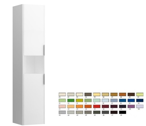 Пенал для ванной Laufen Base 35х33,6х165 см петли слева МДФ цвет на выбор H4026911109991