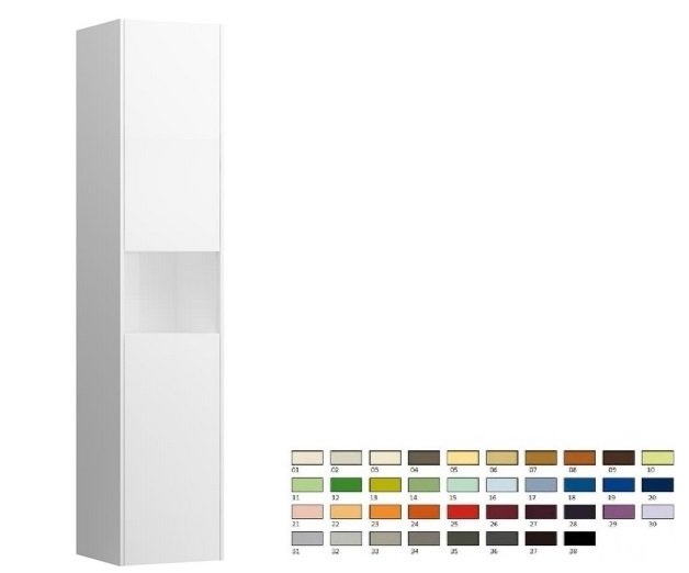 Пенал для ванной Laufen Base 35х33,6х165 см петли слева МДФ цвет на выбор H4027011109991