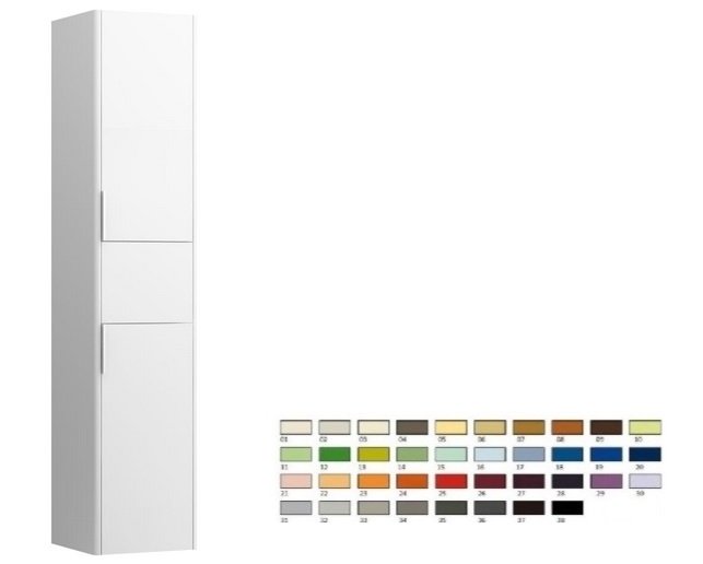 Пенал для ванной Laufen Base 35х33,6х165 см петли справа МДФ цвет на выбор H4027121109991