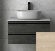 Тумба под раковину Kolpa San Alexis OA 60 600x500x342 мм МДФ дерево столешница Kerrock 546260