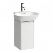 Тумба под раковину Laufen Base подвесная 27,7х29,6 см петли справа МДФ белый глянцевый H4030121102611