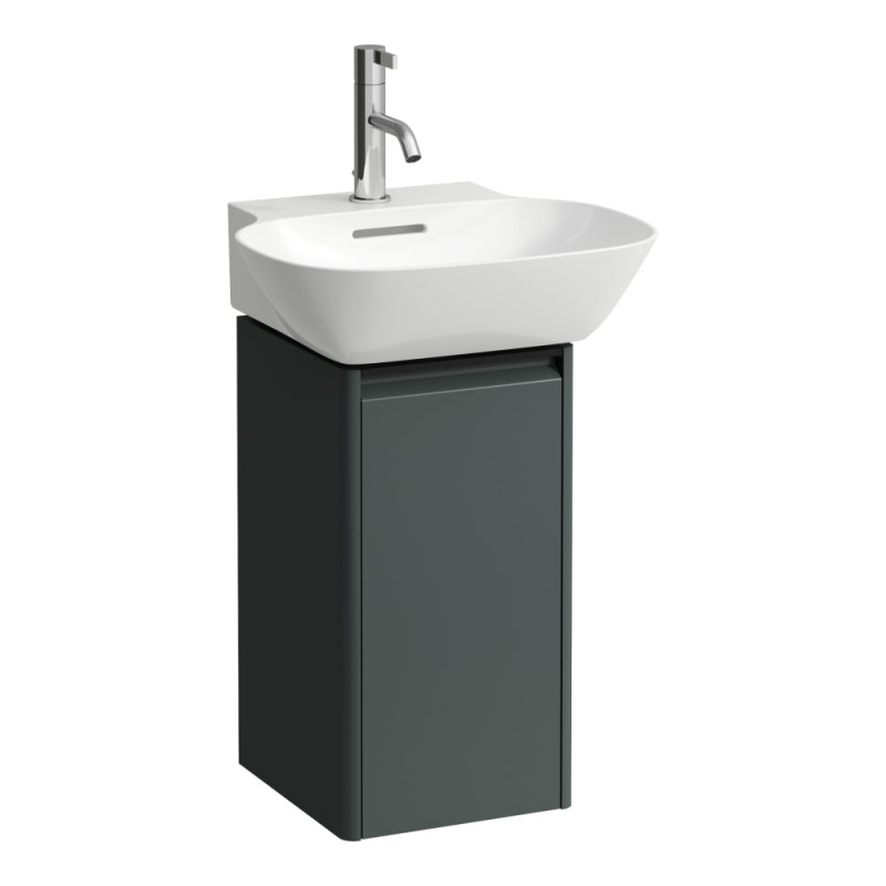 Тумба под раковину Laufen Base подвесная 27,7х29,6 см петли справа МДФ серый H4030141102661